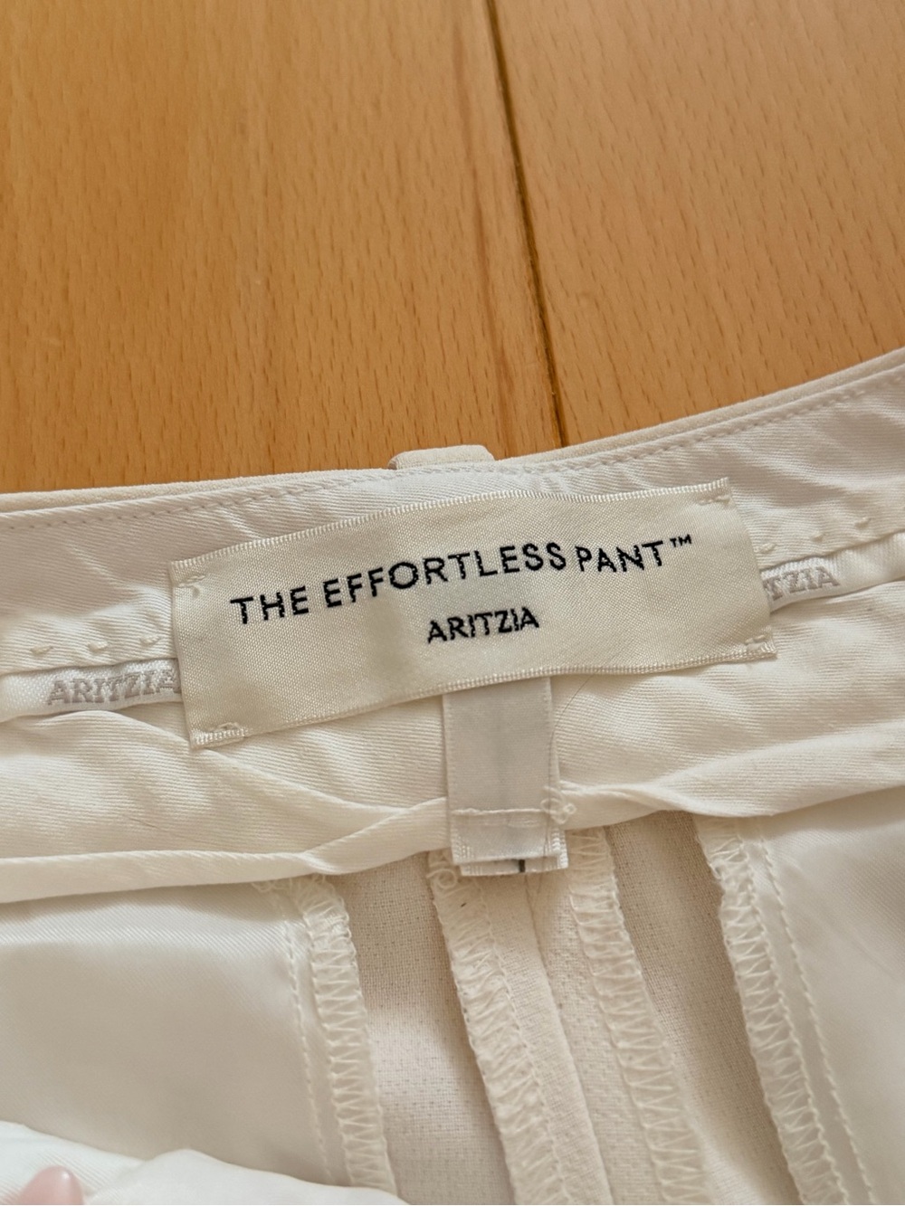 Aritzia White The Effortless Pant - Kids Casual Bottoms